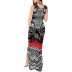 ANZAC Day South Sydney Rabbitohs Tank Maxi Dress Military Memorial Aboriginal Indigenous Art