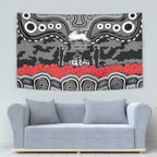 ANZAC Day South Sydney Rabbitohs Tapestry Military Memorial Aboriginal Indigenous Art