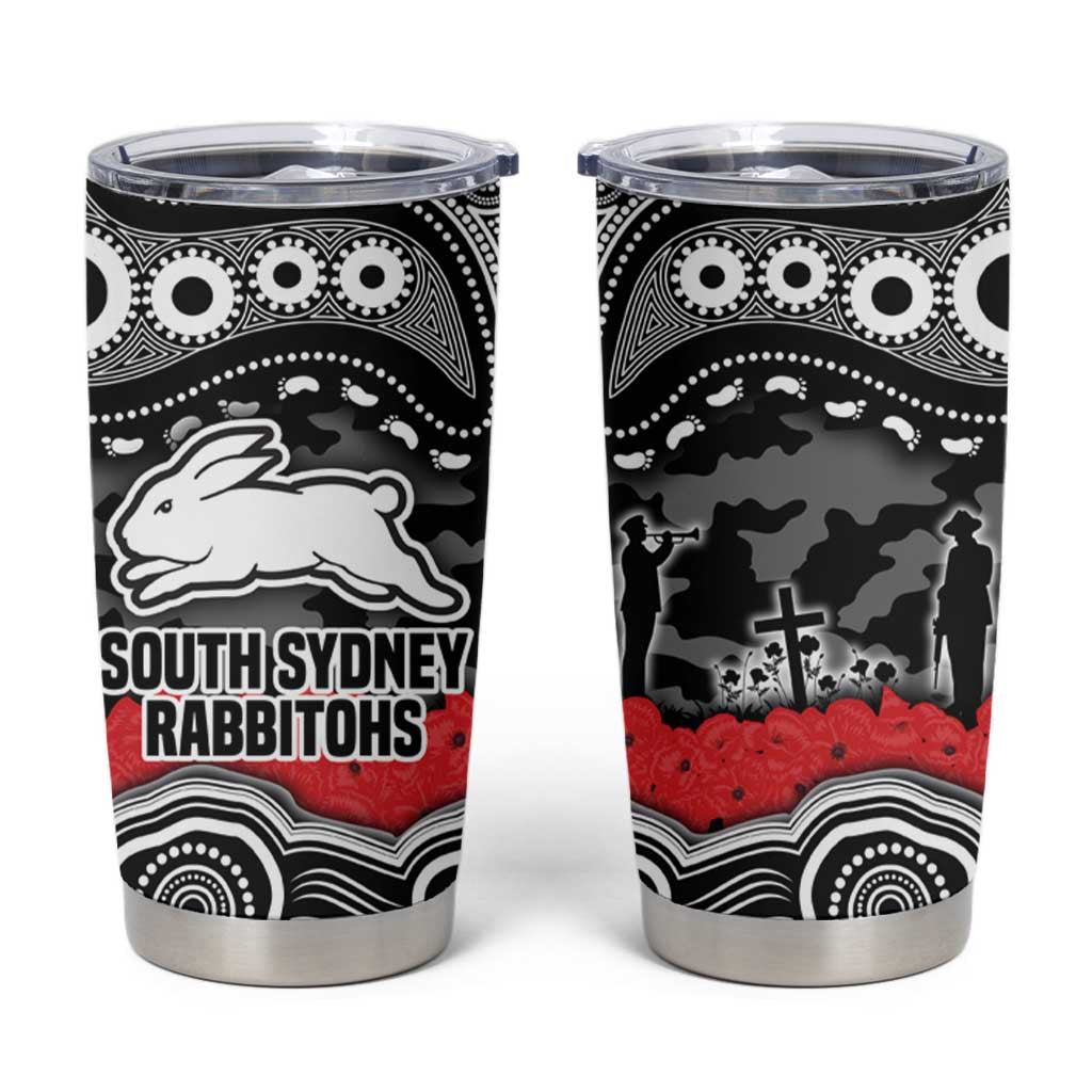 ANZAC Day South Sydney Rabbitohs Tumbler Cup Military Memorial Aboriginal Indigenous Art