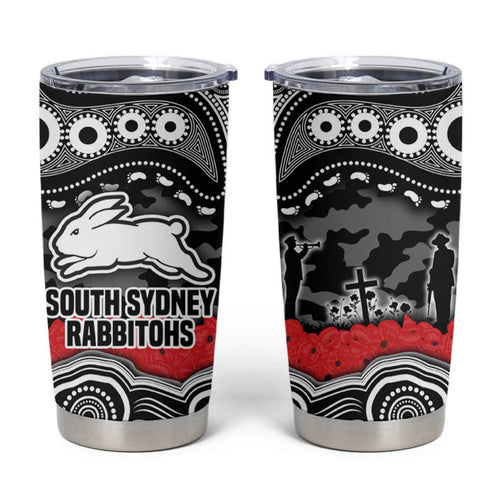 ANZAC Day South Sydney Rabbitohs Tumbler Cup Military Memorial Aboriginal Indigenous Art