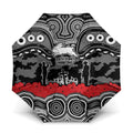 ANZAC Day South Sydney Rabbitohs Umbrella Military Memorial Aboriginal Indigenous Art