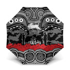 ANZAC Day South Sydney Rabbitohs Umbrella Military Memorial Aboriginal Indigenous Art