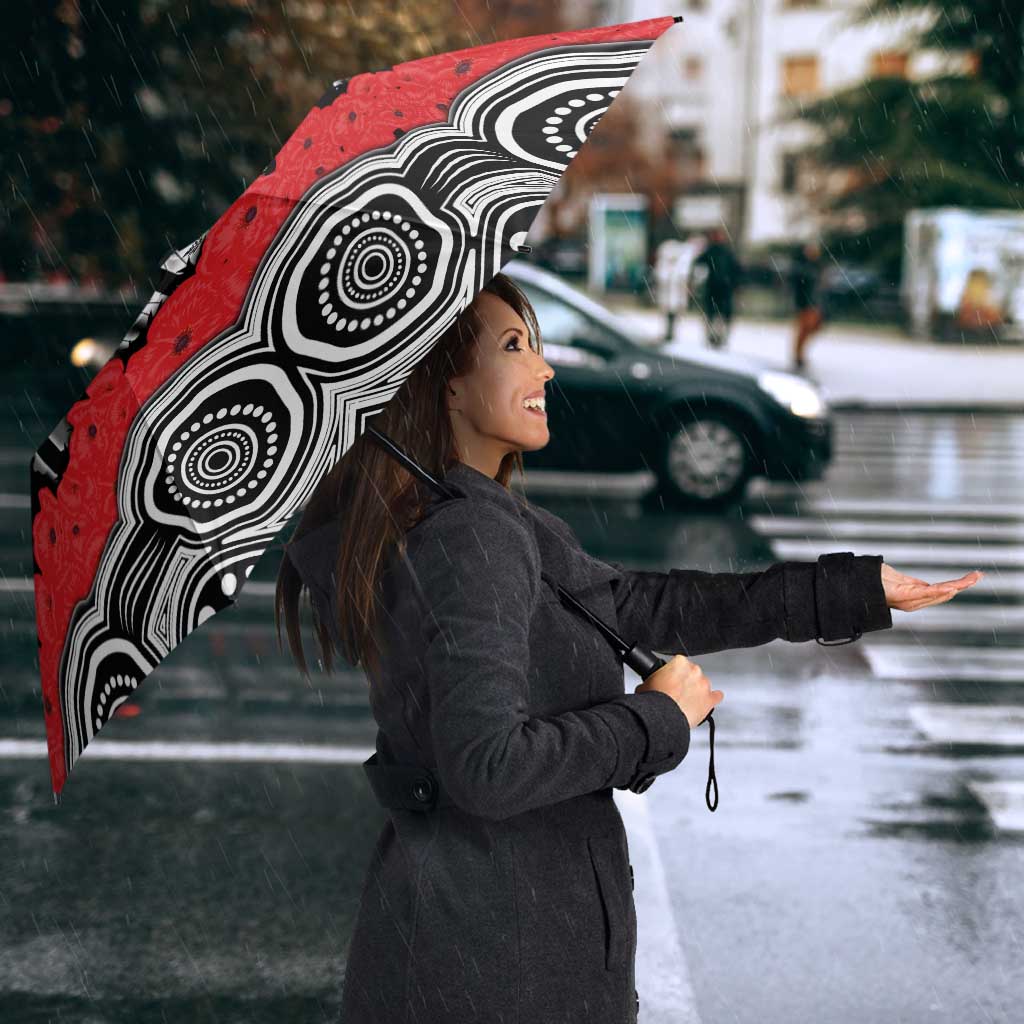 ANZAC Day South Sydney Rabbitohs Umbrella Military Memorial Aboriginal Indigenous Art