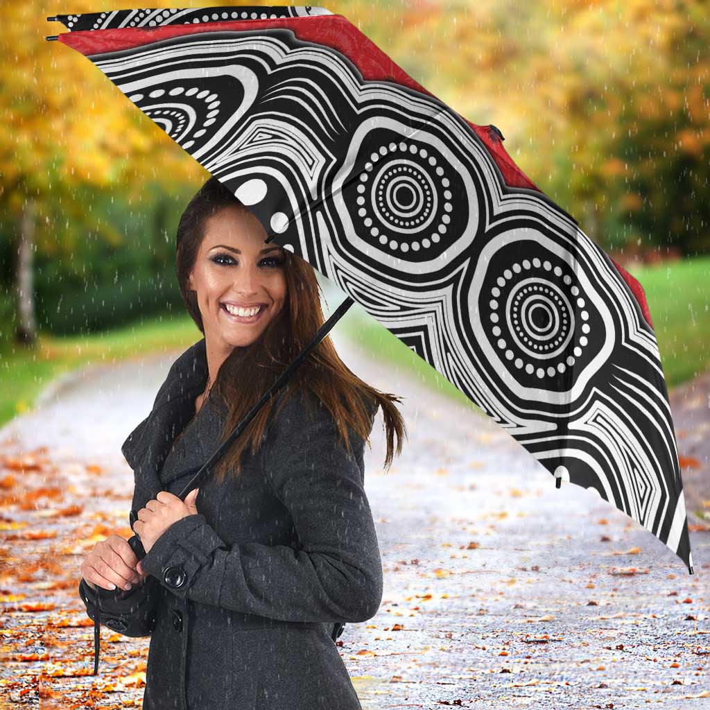 ANZAC Day South Sydney Rabbitohs Umbrella Military Memorial Aboriginal Indigenous Art