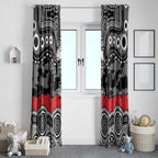 ANZAC Day South Sydney Rabbitohs Window Curtain Military Memorial Aboriginal Indigenous Art