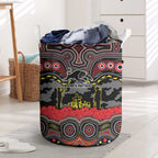 ANZAC Day Penrith Panthers Laundry Basket Military Memorial Aboriginal Indigenous Art