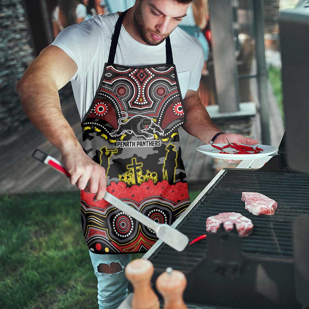 ANZAC Day Penrith Panthers Apron Military Memorial Aboriginal Indigenous Art