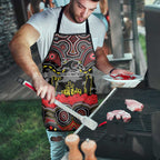 ANZAC Day Penrith Panthers Apron Military Memorial Aboriginal Indigenous Art