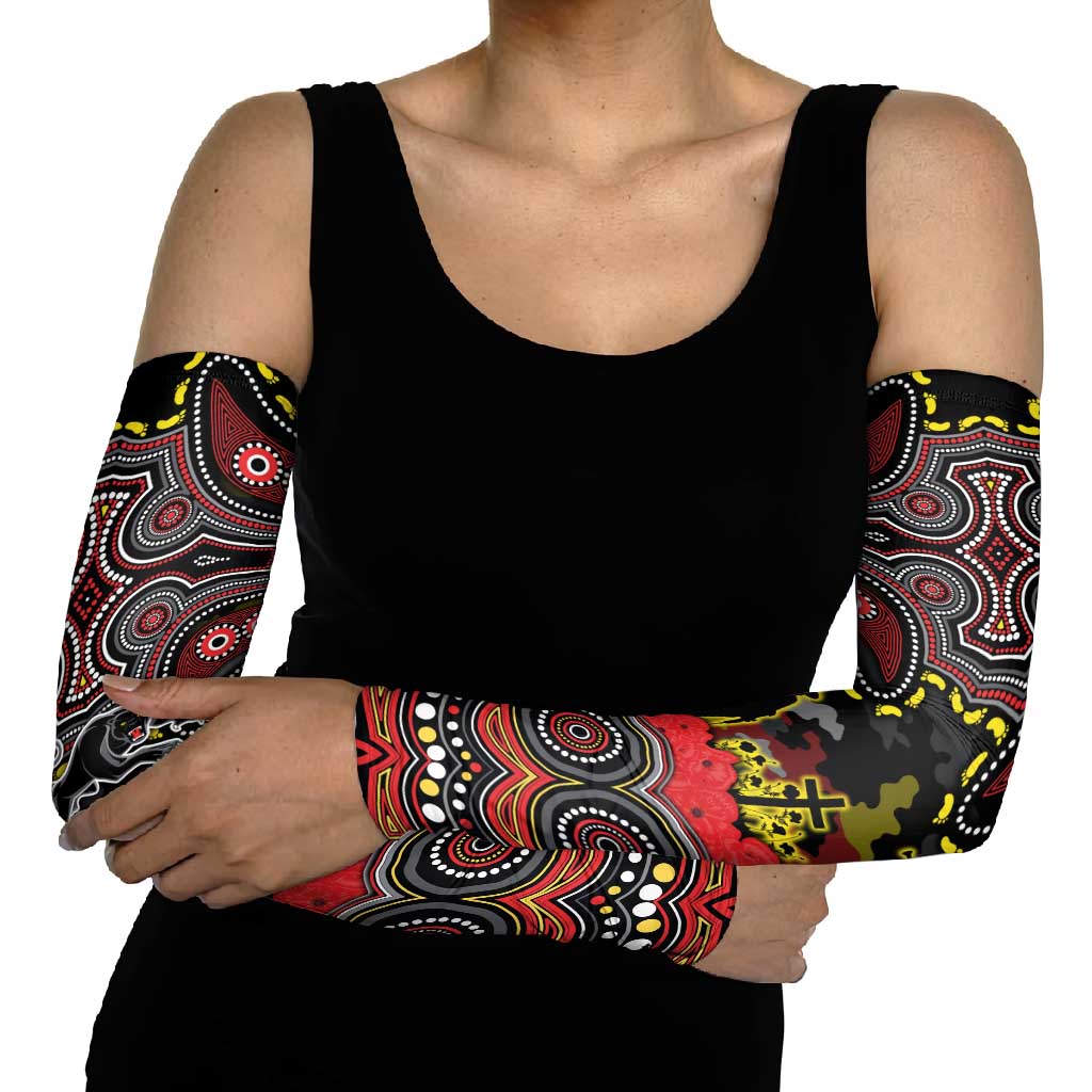 ANZAC Day Penrith Panthers Arm Sleeves Military Memorial Aboriginal Indigenous Art