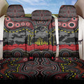 ANZAC Day Penrith Panthers Back Car Seat Cover Military Memorial Aboriginal Indigenous Art