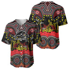 ANZAC Day Penrith Panthers Baseball Jersey Military Memorial Aboriginal Indigenous Art