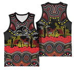 ANZAC Day Penrith Panthers Basketball Jersey Military Memorial Aboriginal Indigenous Art