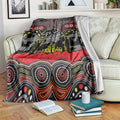 ANZAC Day Penrith Panthers Blanket Military Memorial Aboriginal Indigenous Art