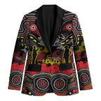 ANZAC Day Penrith Panthers Blazer Military Memorial Aboriginal Indigenous Art
