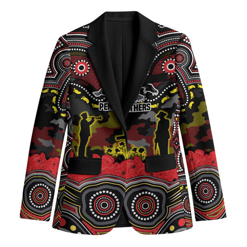 ANZAC Day Penrith Panthers Blazer Military Memorial Aboriginal Indigenous Art