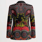 ANZAC Day Penrith Panthers Blazer Military Memorial Aboriginal Indigenous Art