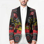 ANZAC Day Penrith Panthers Blazer Military Memorial Aboriginal Indigenous Art