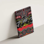 ANZAC Day Penrith Panthers Canvas Wall Art Military Memorial Aboriginal Indigenous Art