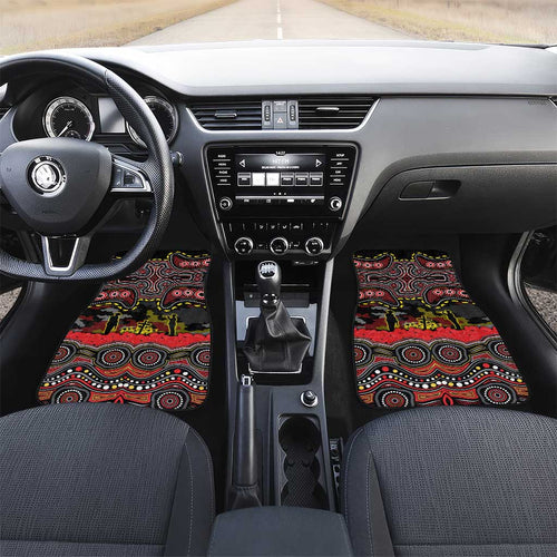 ANZAC Day Penrith Panthers Car Mats Military Memorial Aboriginal Indigenous Art