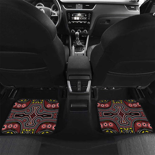 ANZAC Day Penrith Panthers Car Mats Military Memorial Aboriginal Indigenous Art