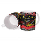 ANZAC Day Penrith Panthers Ceramic Mug Military Memorial Aboriginal Indigenous Art