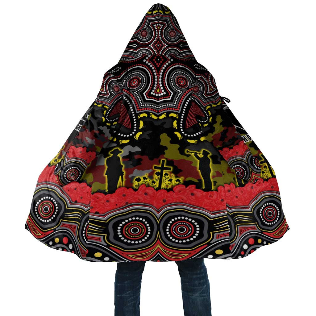 ANZAC Day Penrith Panthers Cloak Military Memorial Aboriginal Indigenous Art