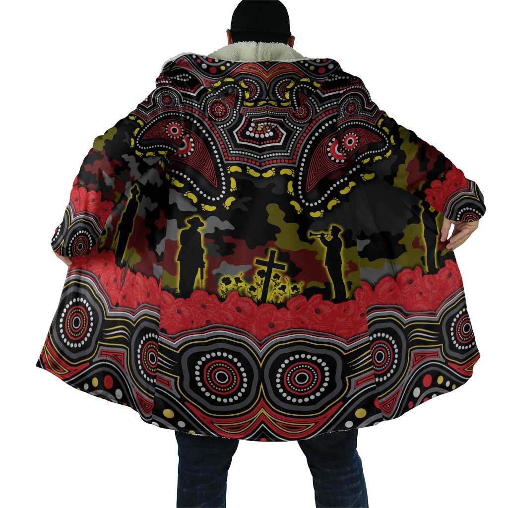 ANZAC Day Penrith Panthers Cloak Military Memorial Aboriginal Indigenous Art