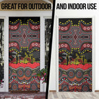 ANZAC Day Penrith Panthers Door Cover Military Memorial Aboriginal Indigenous Art