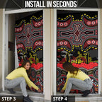 ANZAC Day Penrith Panthers Door Cover Military Memorial Aboriginal Indigenous Art
