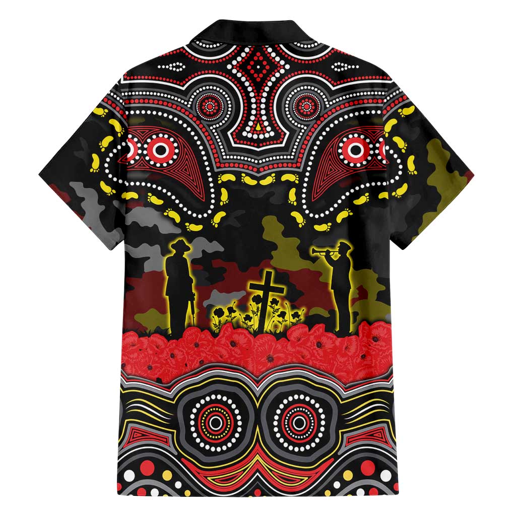 ANZAC Day Penrith Panthers Family Matching Tank Maxi Dress and Hawaiian Shirt Military Memorial Aboriginal Indigenous Art