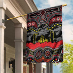 ANZAC Day Penrith Panthers Garden Flag Military Memorial Aboriginal Indigenous Art