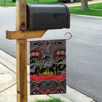 ANZAC Day Penrith Panthers Garden Flag Military Memorial Aboriginal Indigenous Art