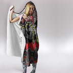 ANZAC Day Penrith Panthers Hooded Blanket Military Memorial Aboriginal Indigenous Art