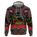 ANZAC Day Penrith Panthers Hoodie Military Memorial Aboriginal Indigenous Art