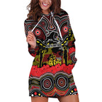 ANZAC Day Penrith Panthers Hoodie Dress Military Memorial Aboriginal Indigenous Art