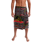 ANZAC Day Penrith Panthers Lavalava Military Memorial Aboriginal Indigenous Art