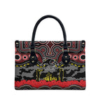 ANZAC Day Penrith Panthers Leather Bag Military Memorial Aboriginal Indigenous Art