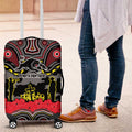ANZAC Day Penrith Panthers Luggage Cover Military Memorial Aboriginal Indigenous Art
