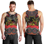 ANZAC Day Penrith Panthers Men Tank Top Military Memorial Aboriginal Indigenous Art