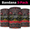 ANZAC Day Penrith Panthers Neck Gaiter Military Memorial Aboriginal Indigenous Art