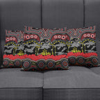 ANZAC Day Penrith Panthers Pillow Cover Military Memorial Aboriginal Indigenous Art