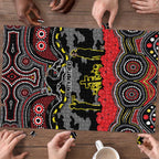 ANZAC Day Penrith Panthers Puzzle Military Memorial Aboriginal Indigenous Art