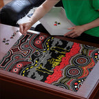 ANZAC Day Penrith Panthers Puzzle Military Memorial Aboriginal Indigenous Art