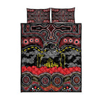 ANZAC Day Penrith Panthers Quilt Bed Set Military Memorial Aboriginal Indigenous Art