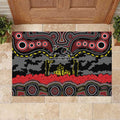 ANZAC Day Penrith Panthers Rubber Doormat Military Memorial Aboriginal Indigenous Art