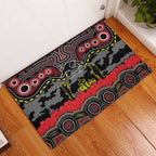 ANZAC Day Penrith Panthers Rubber Doormat Military Memorial Aboriginal Indigenous Art