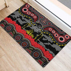 ANZAC Day Penrith Panthers Rubber Doormat Military Memorial Aboriginal Indigenous Art