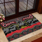 ANZAC Day Penrith Panthers Rubber Doormat Military Memorial Aboriginal Indigenous Art