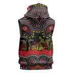 ANZAC Day Penrith Panthers Sleeveless Hoodie Military Memorial Aboriginal Indigenous Art