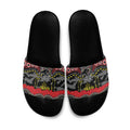 ANZAC Day Penrith Panthers Slide Sandals Military Memorial Aboriginal Indigenous Art